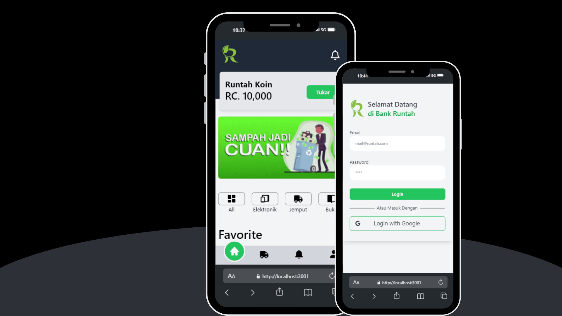 Bank Runtah - A Community Web Platform for Turning Waste Into Profit preview